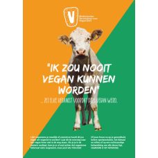 Flyer (Nooit) vegan worden